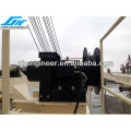 Stiff boom marine crane